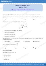 Đề thi giữa kì 2 Toán 6 - Đề số 2 - Kết nối tri thức
